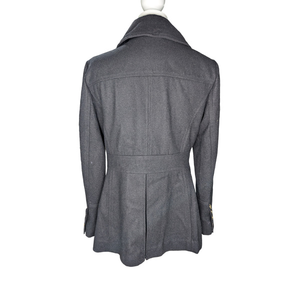 Michael Kors Black Peacoat 8 - Picture 4 of 10